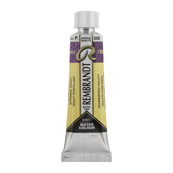 Rembrandt Aquarellfarbe Tube 10 ml Schimmernd Violett 866
