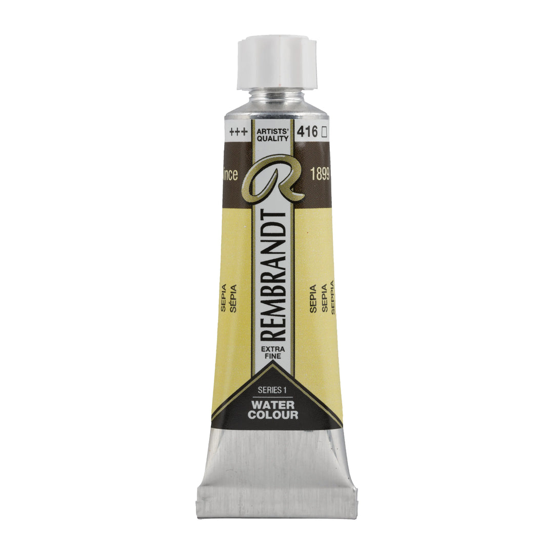 Rembrandt Aquarellfarbe Tube 10 ml Sepia 416