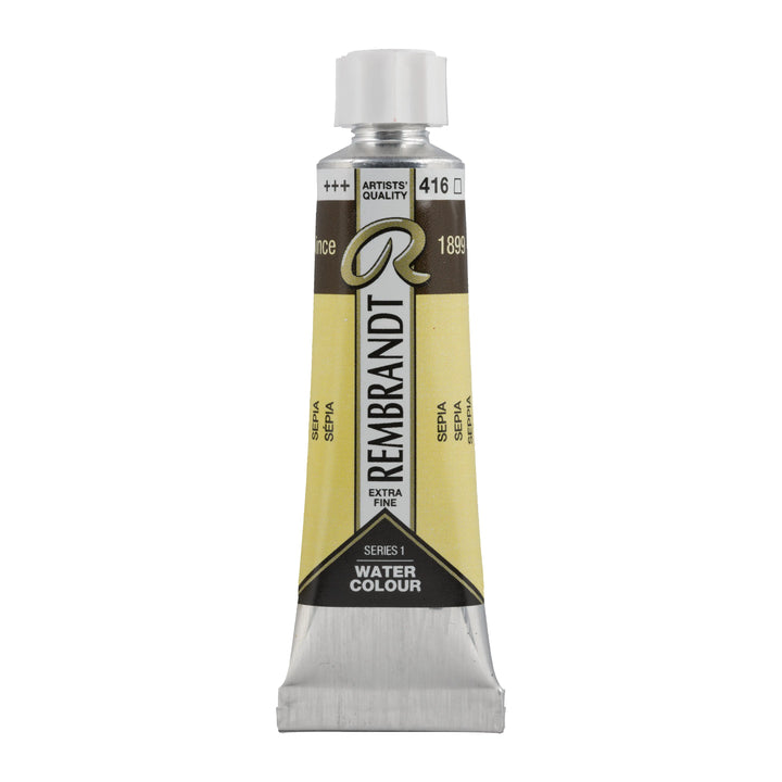 Rembrandt Aquarellfarbe Tube 10 ml Sepia 416
