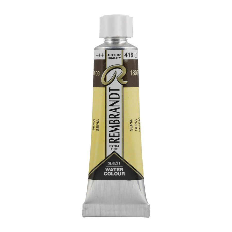 Rembrandt Aquarellfarbe Tube 10 ml Sepia 416