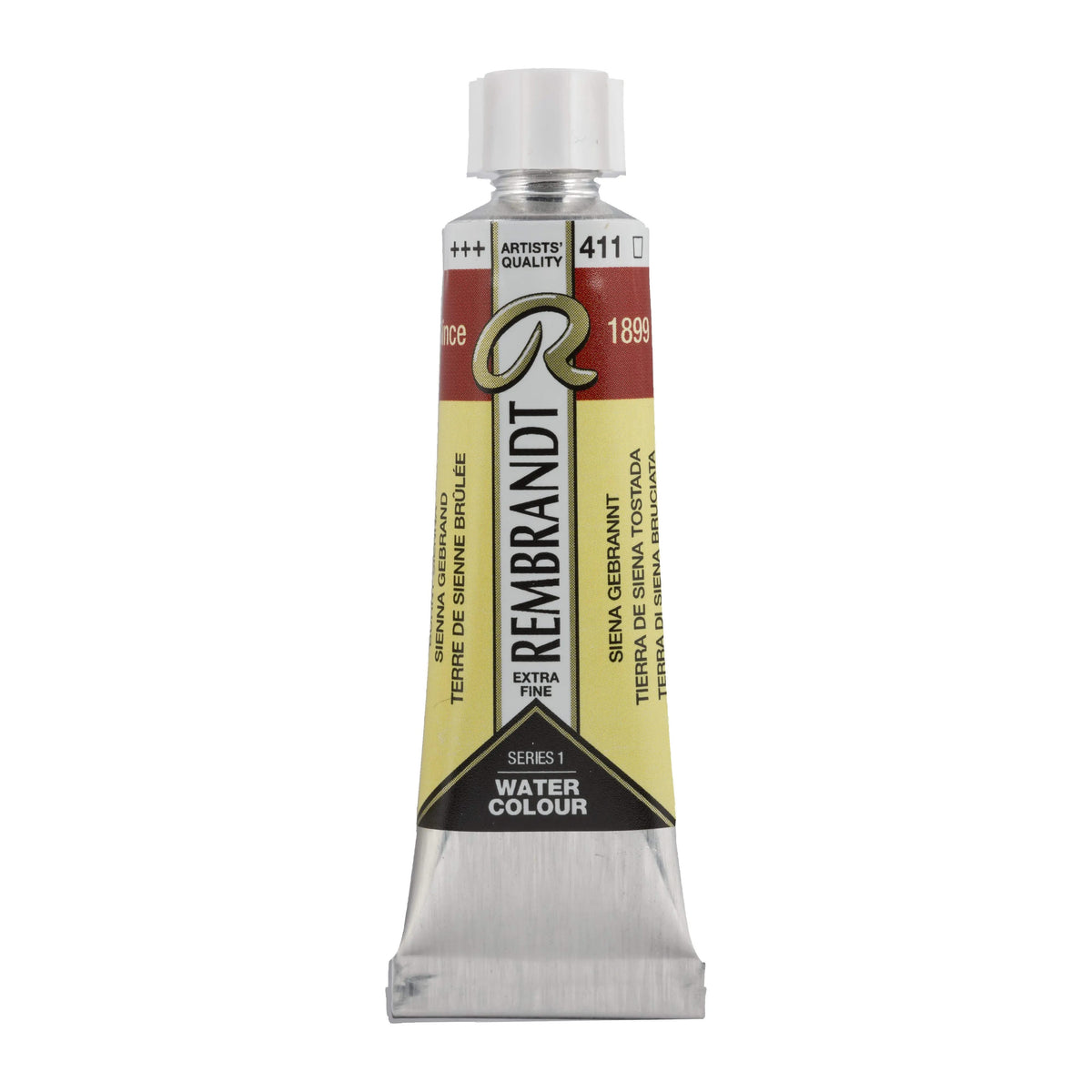 Rembrandt Aquarellfarbe Tube 10 ml Siena Gebrannt 411 - Kidis Art