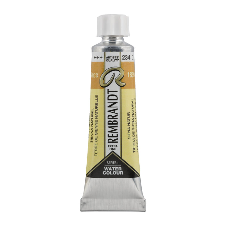 Rembrandt Aquarellfarbe Tube 10 ml Siena Natur 234