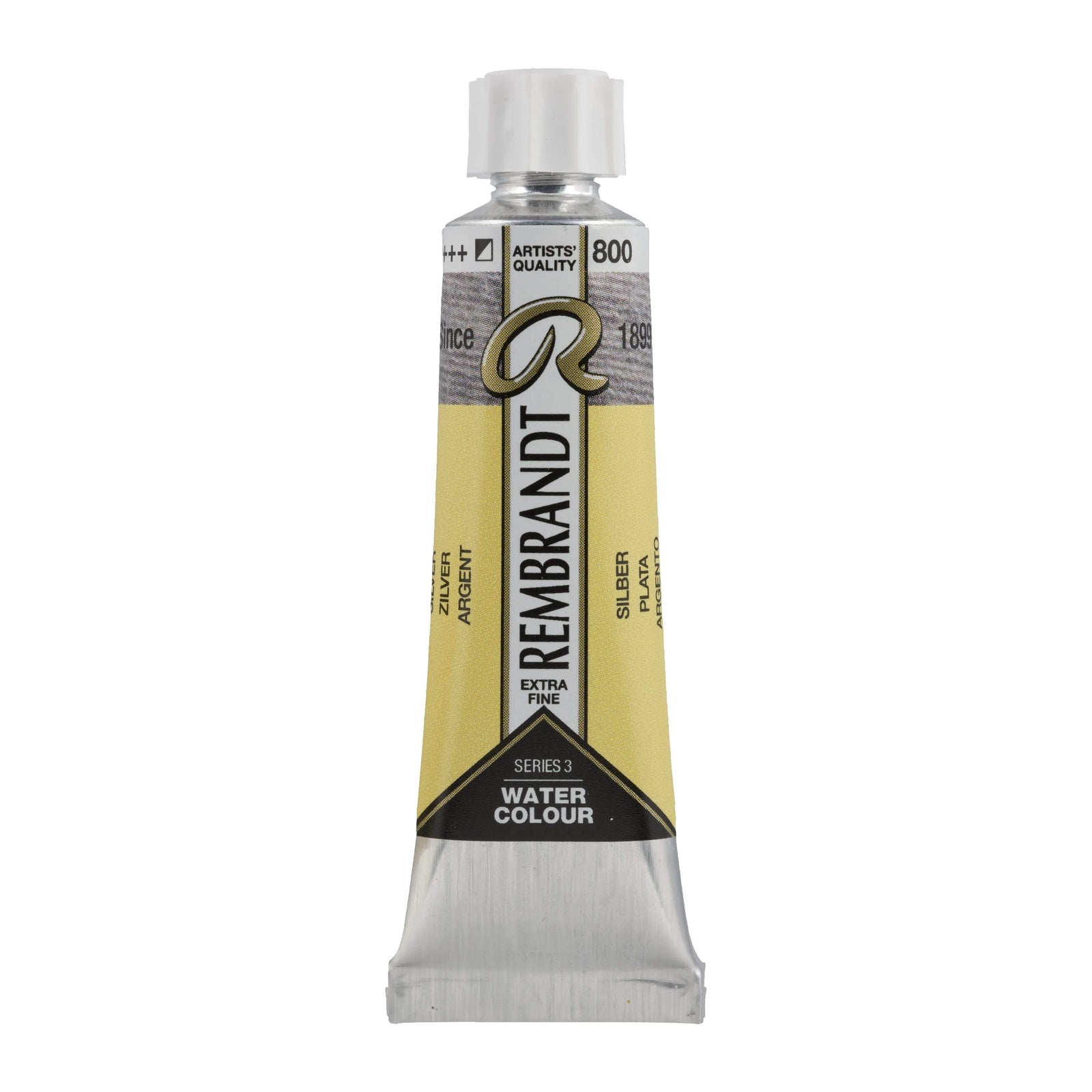 Rembrandt Aquarellfarbe Tube 10 ml Silber 800 - Kidis Art