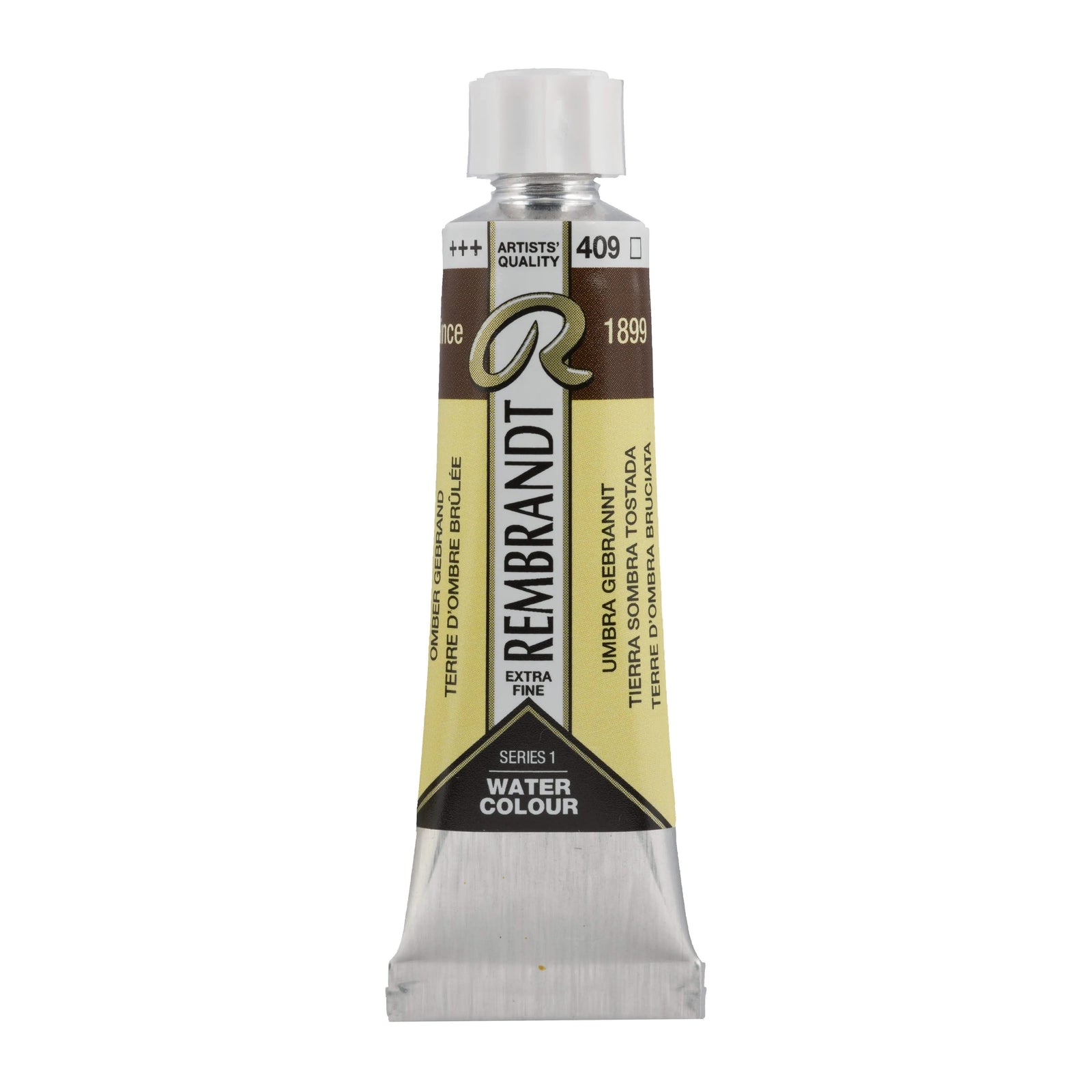 Rembrandt Aquarellfarbe Tube 10 ml Umbra Gebrannt 409 - Kidis Art