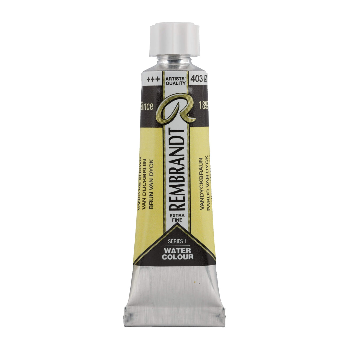 Rembrandt Aquarellfarbe Tube 10 ml Vandyckbraun 403 - Kidis Art