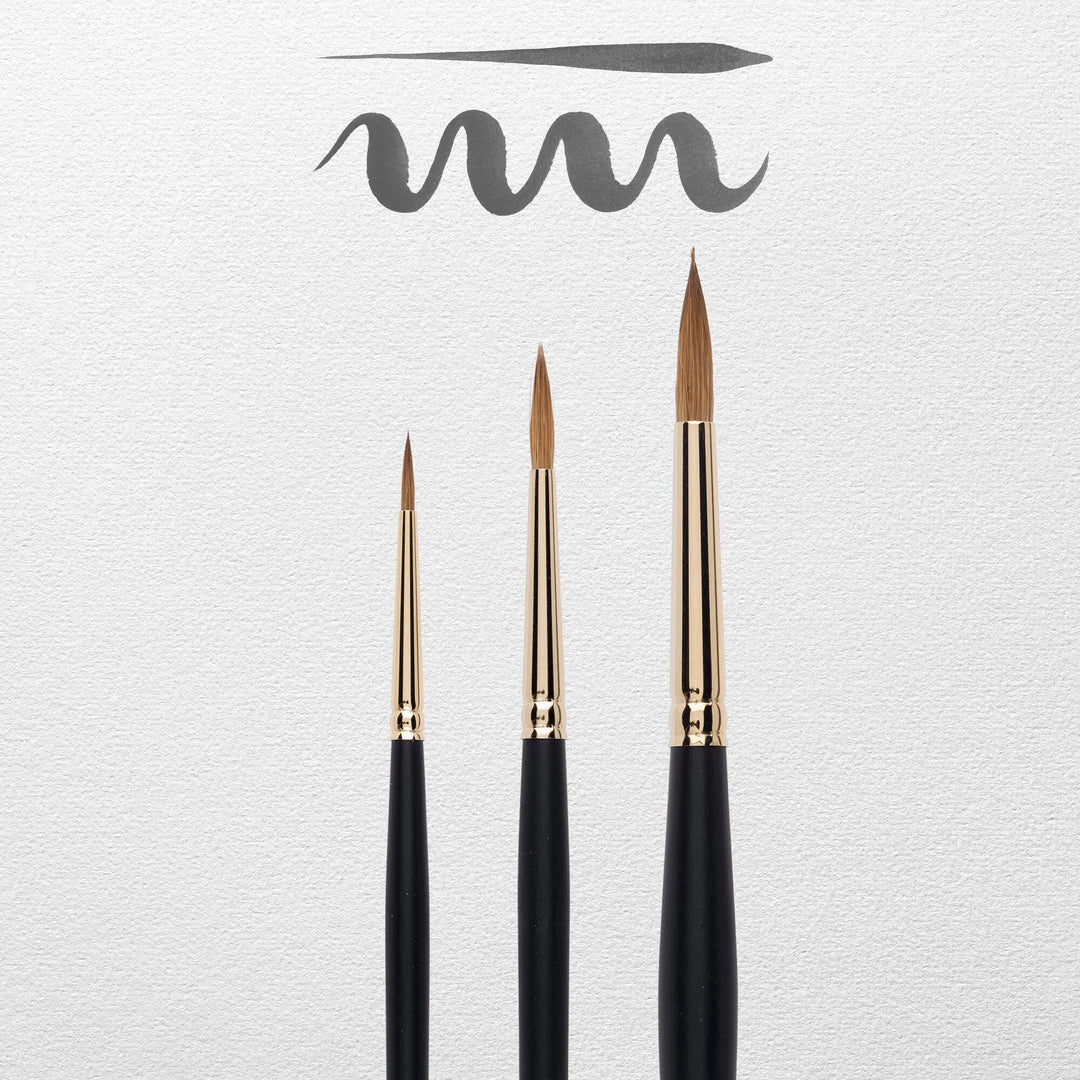 Rembrandt Set Aquarellpinsel | Serie 110 Nr. 2-4-8