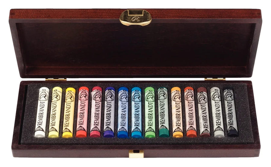 REMBRANDT - Boîte de 60 demi-pastels tendres extra-fins REMBRANDT - Boîte de 60 demi-pastels tendres extra-fins