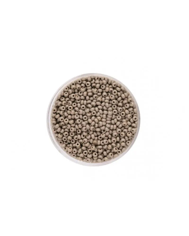Rocailles 2,0mm opak grau