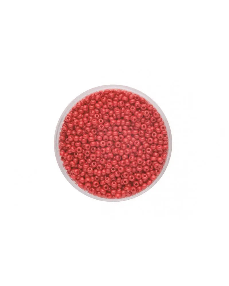 Rocailles 2,0mm opak rot