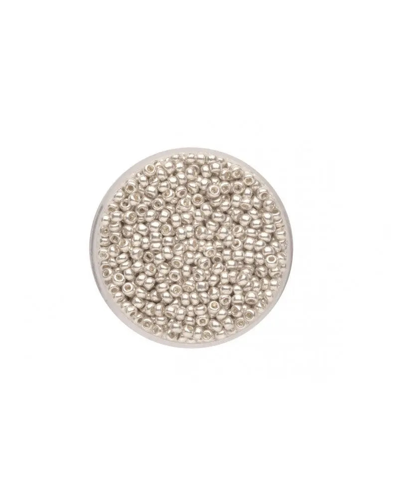 Rocailles 2,6mm met. silver