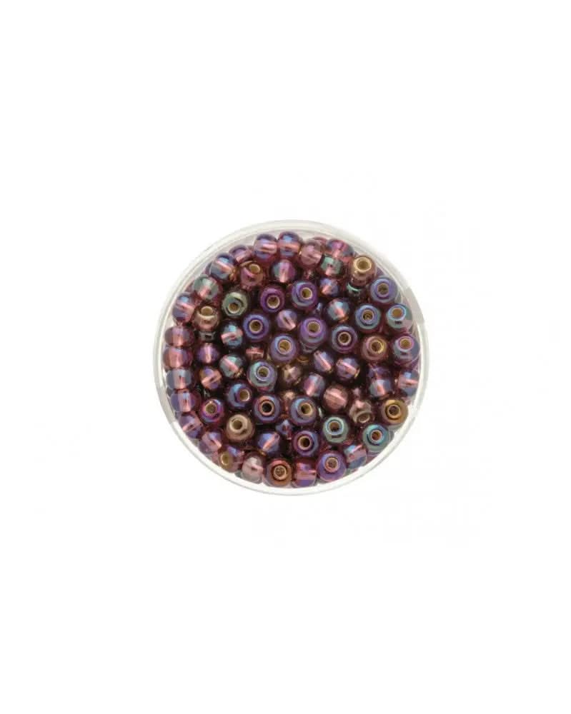 Rocailles 4,5mm 17g amethyst - Kidis Art