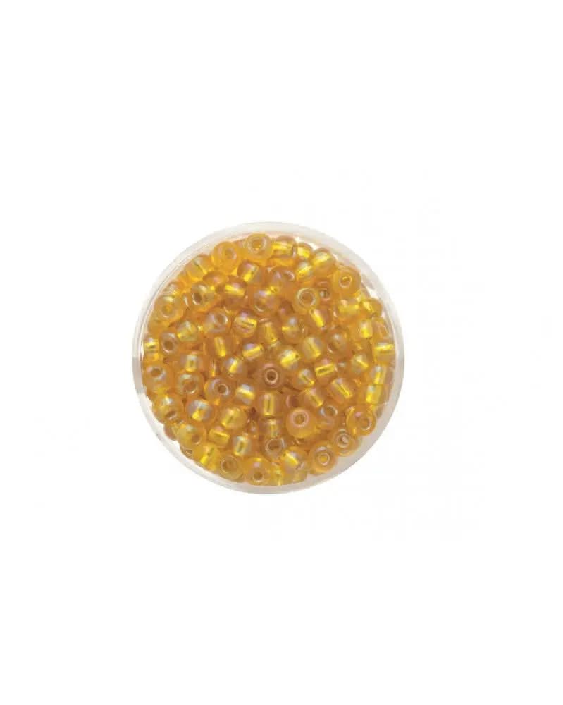 Rocailles 4,5mm 17g gelb - Kidis Art