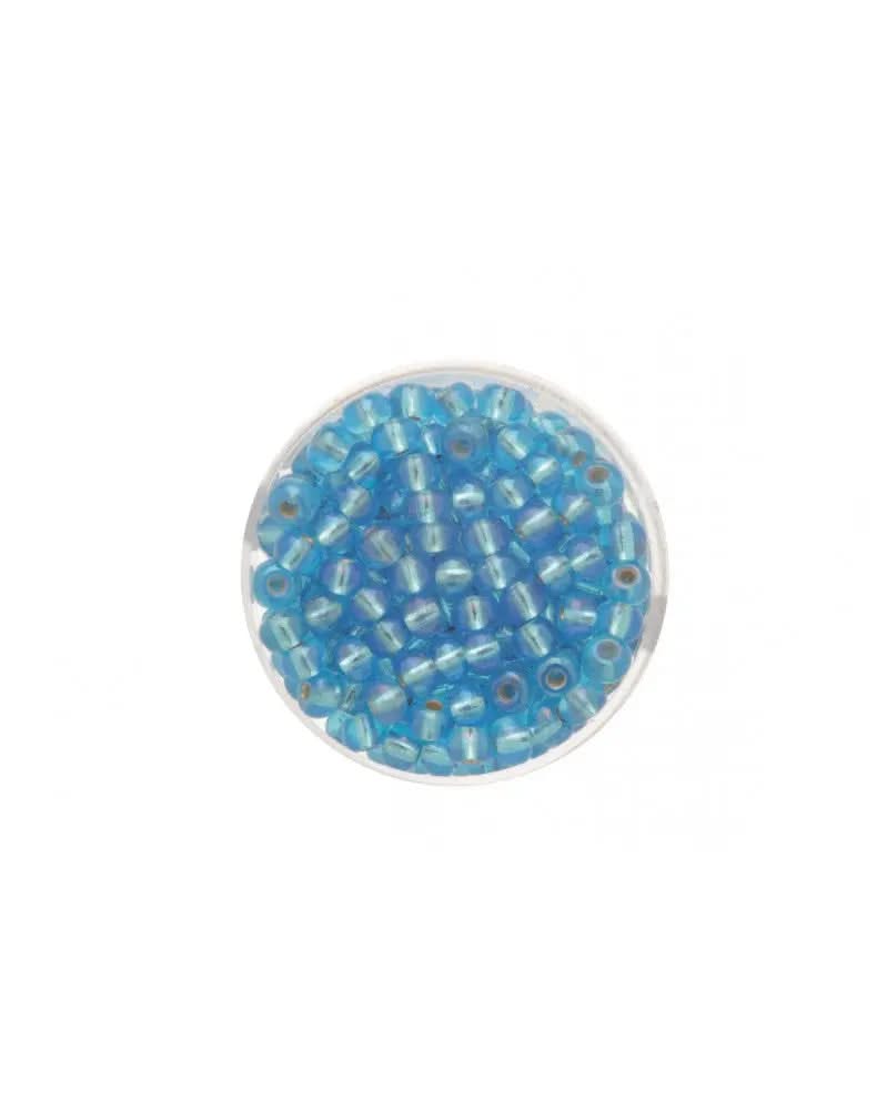 Rocailles 4,5mm 17g h'blau AB - Kidis Art