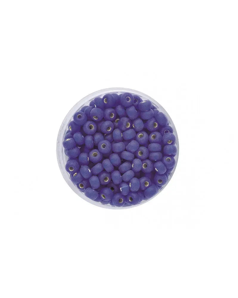 Rocailles 4,5mm Silbereinzug