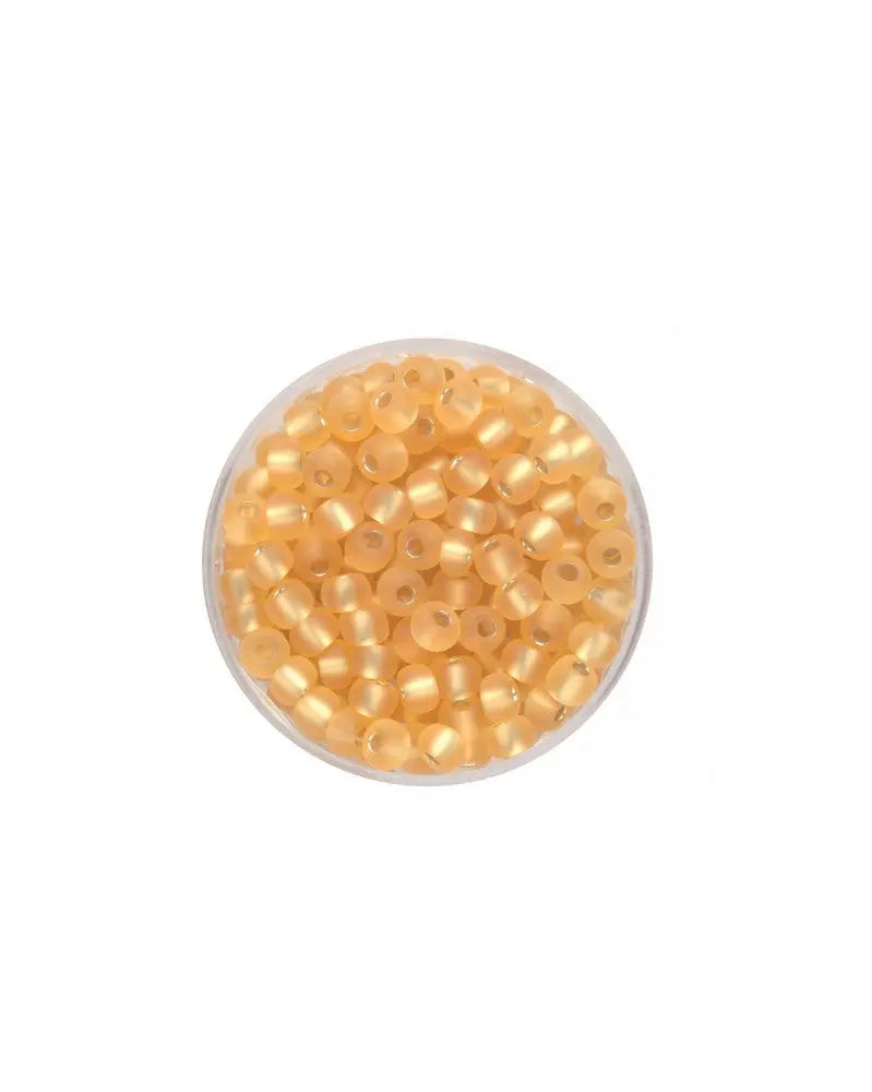 Rocailles 4,5mm Silbereinzug