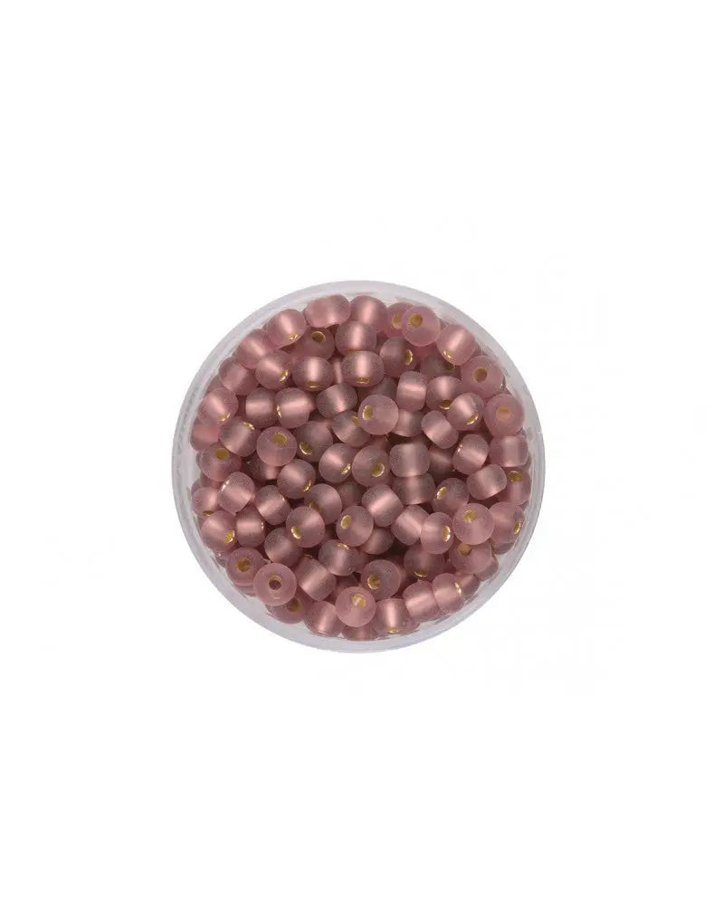 Rocailles 4,5mm Silbereinzug