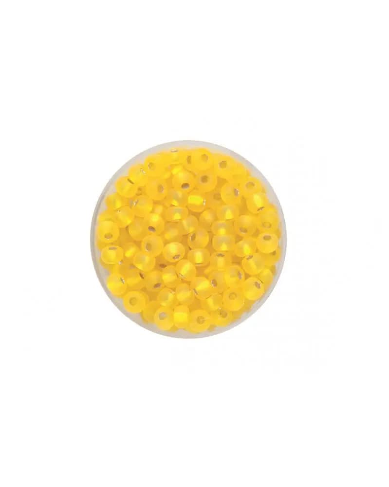 Rocailles 4,5mm Silbereinzug - Kidis Art