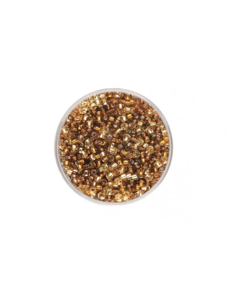 Rocailles Mix 2,6mm Silbereinz - Kidis Art