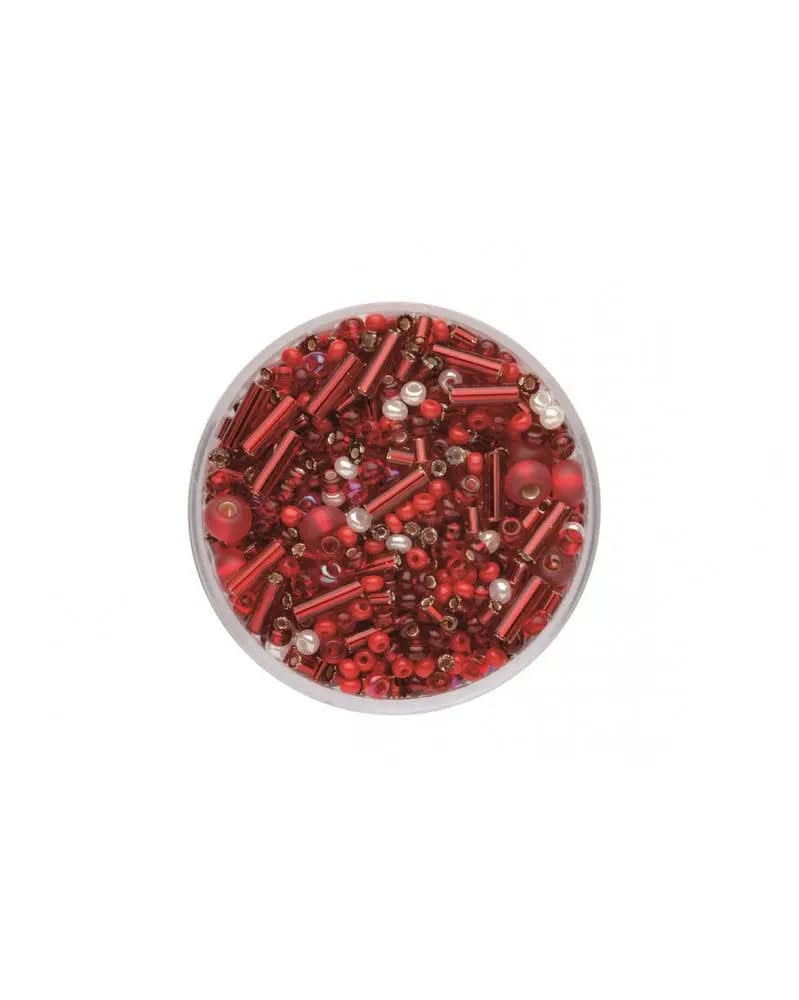 Rocailles Mix rot - Kidis Art
