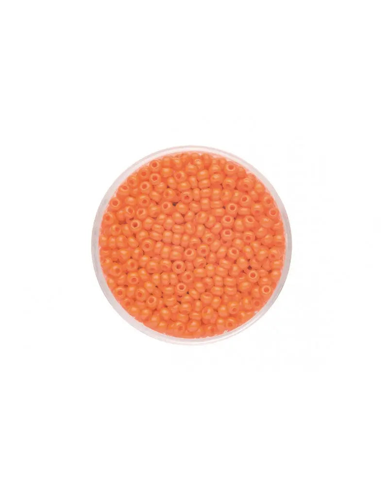 Rocailles satt orange