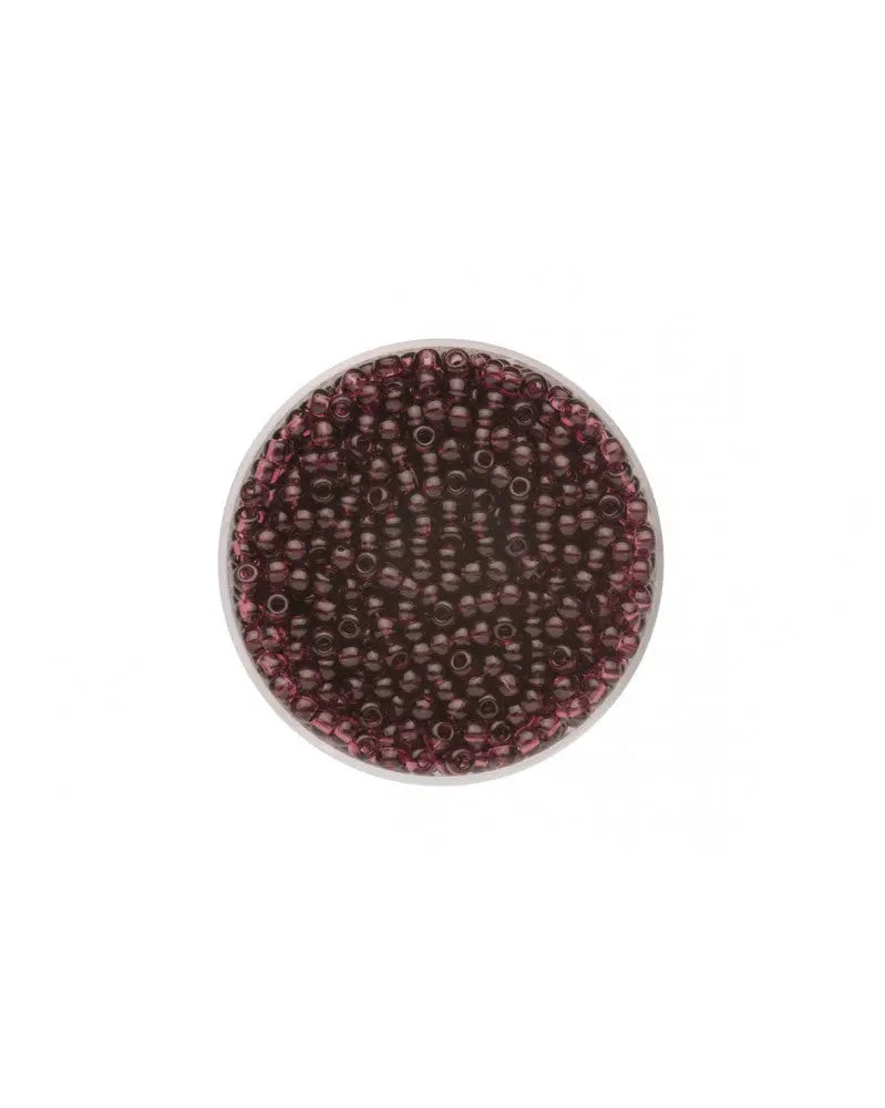 Rocailles transp. dunkellila