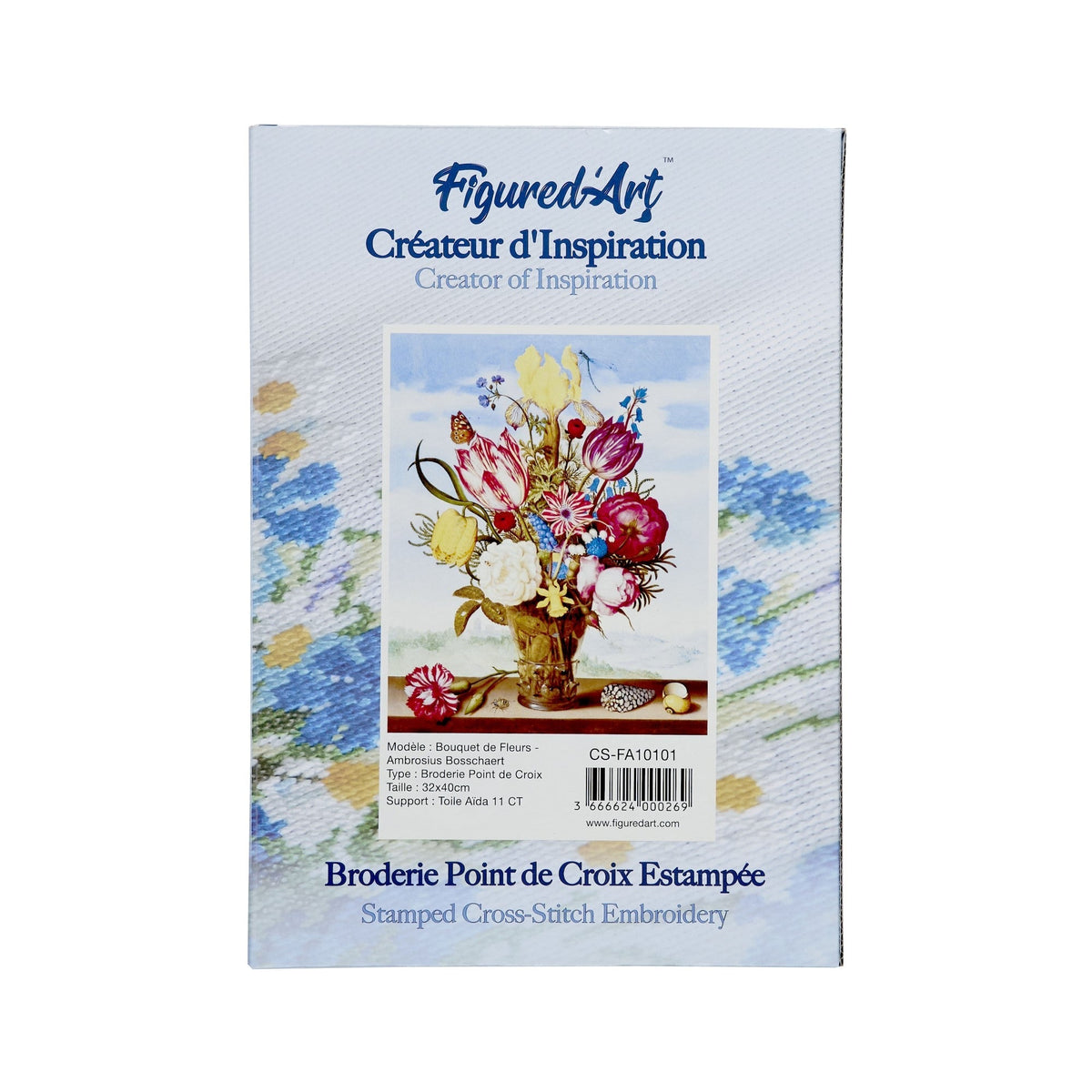 Kreuzstich 32x40cm – Herzbaum - Kidis Art