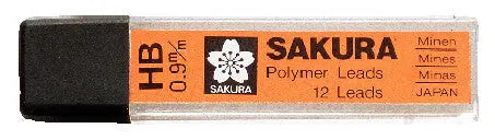 Sakura Druckbleistiftmine 0.9 mm HB Polymer-Minen