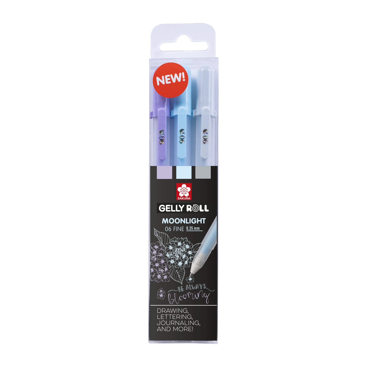 Sakura Einzigartige Kollektion mit 3 Gelly Roll Moonlight 06, Calm - Kidis Art