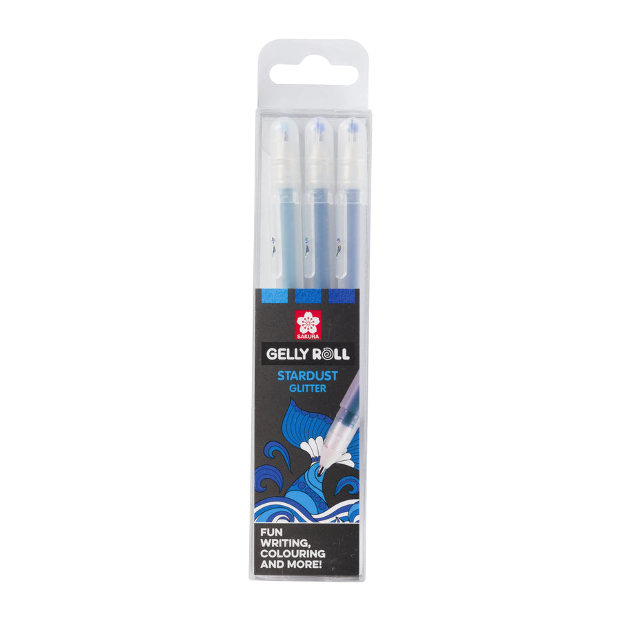 Sakura Einzigartige Kollektion mit 3 Gelly Roll Stardust, Ocean