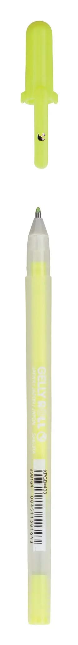 Sakura Gelly Roll Moonlight 10 Gelstift fluoreszierendes Gelb - Kidis Art