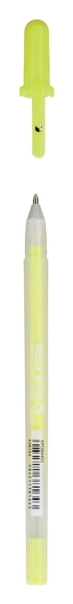 Sakura Gelly Roll Moonlight 10 Gelstift fluoreszierendes Gelb