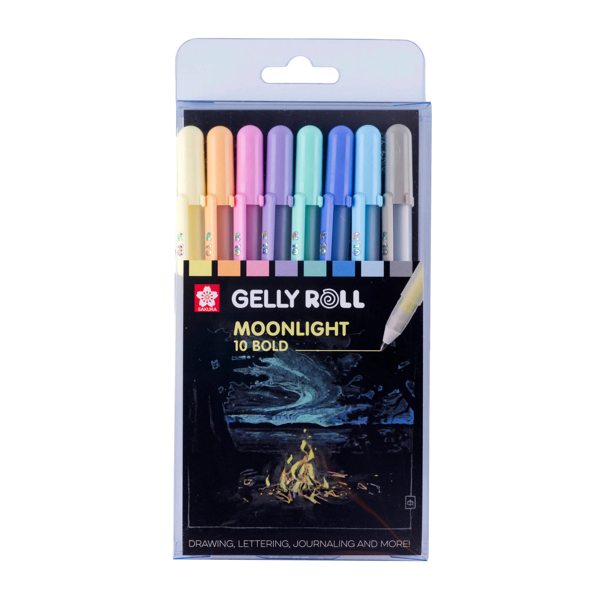 Sakura Gelly Roll Moonlight 10 Set Pastel | 8 Farben - Kidis Art