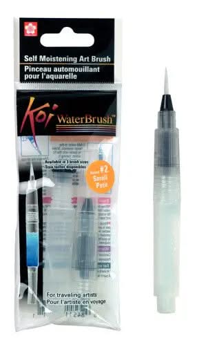 Sakura Koi Water Brush | Kleine Spitze, Kurzer Behälter - Kidis Art
