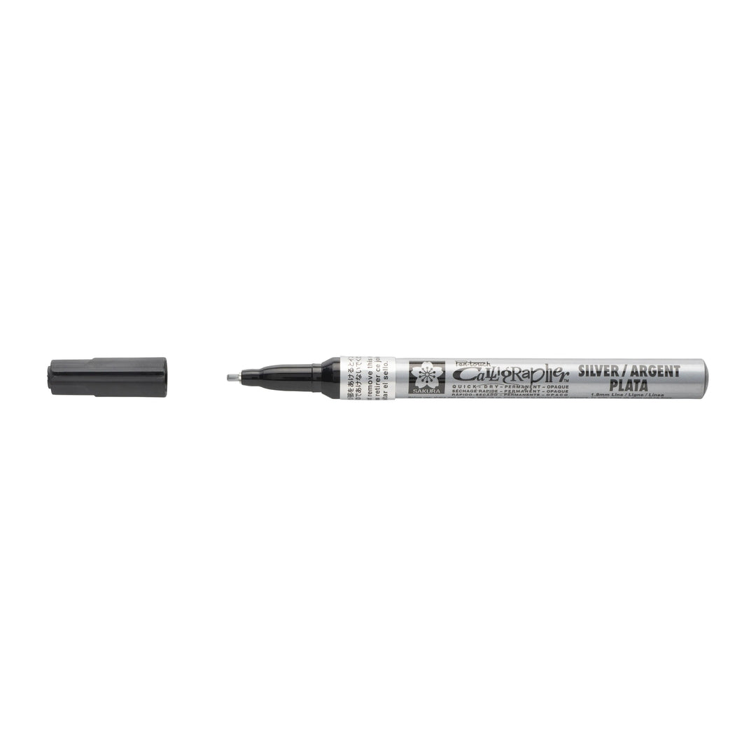 Sakura Pen-Touch Calligrapher Fein Silber