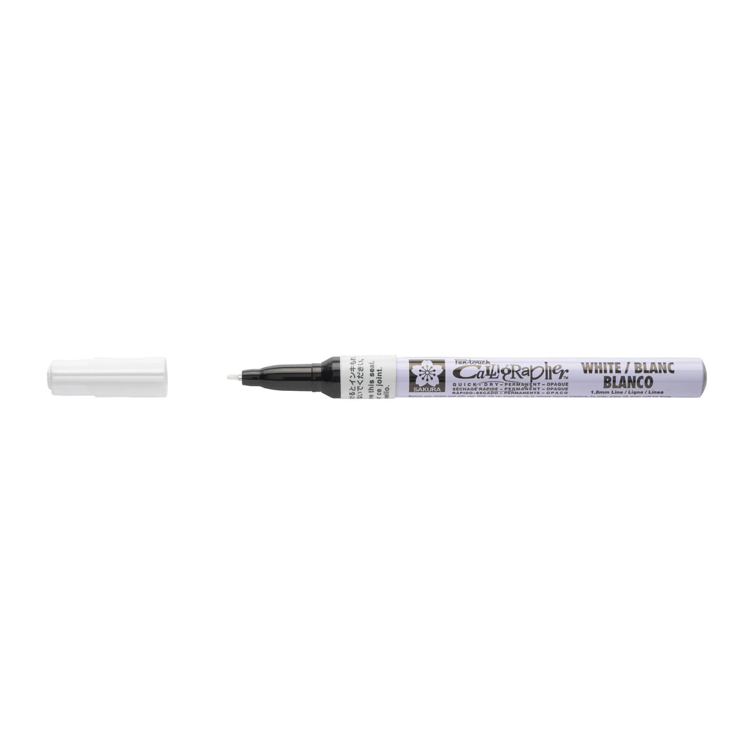 Sakura Pen-Touch Calligrapher Fein Weiß