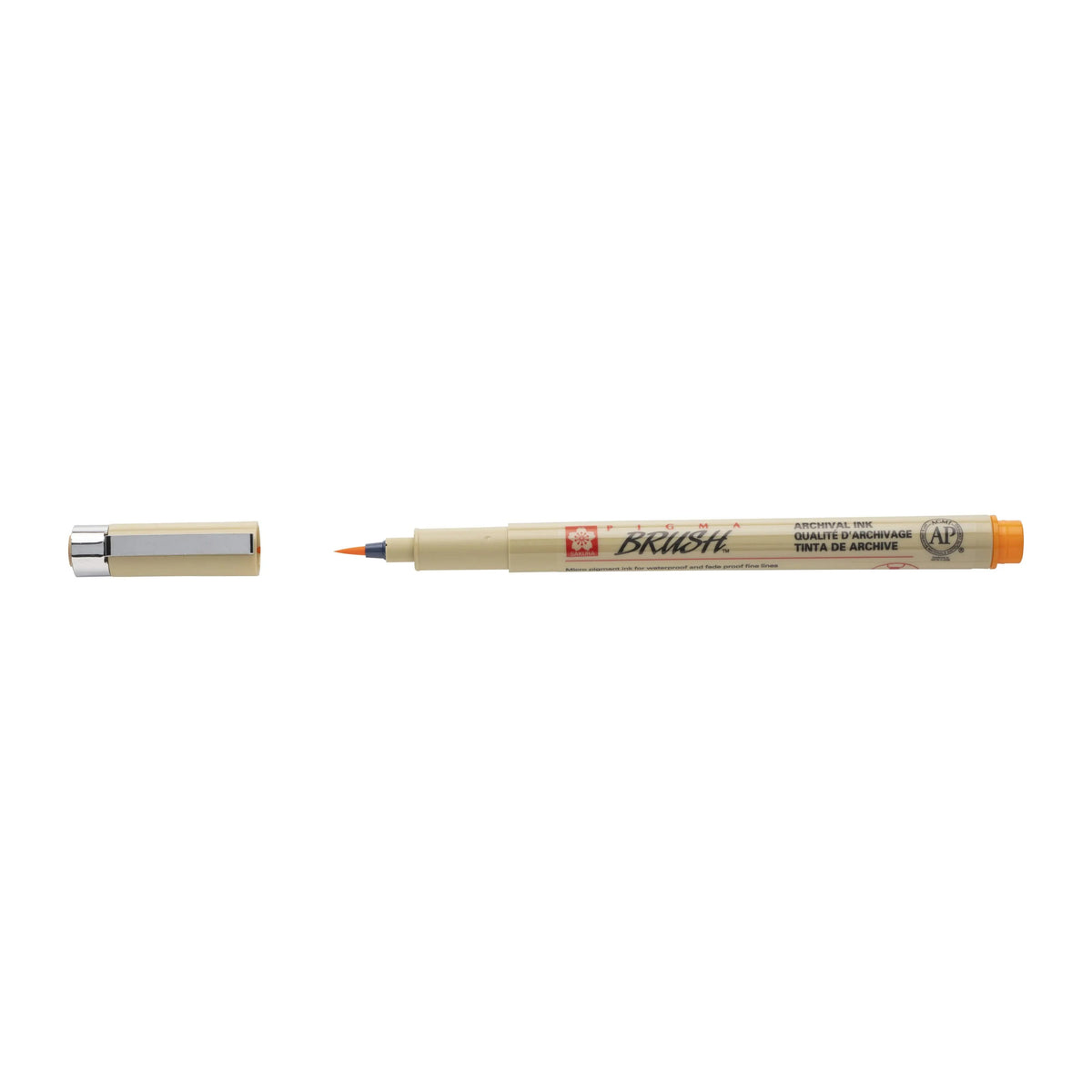 Sakura Pigma Brush Orange - Kidis Art