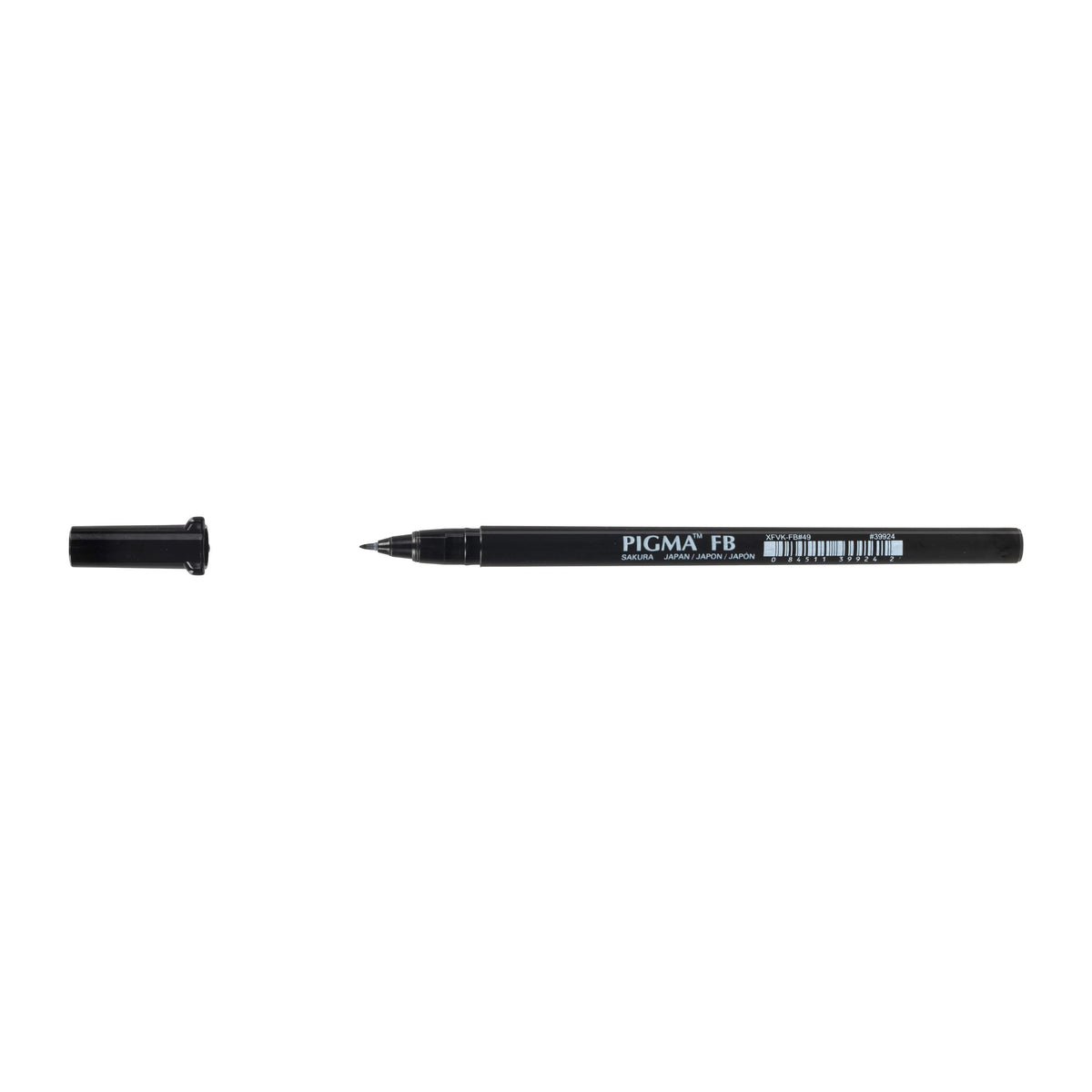 Sakura Pigma Brush Pen Fine Schwarz - Kidis Art