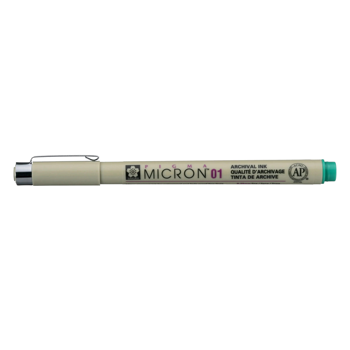 Sakura Pigma Micron 01 - 0.25 mm - Grün - Kidis Art