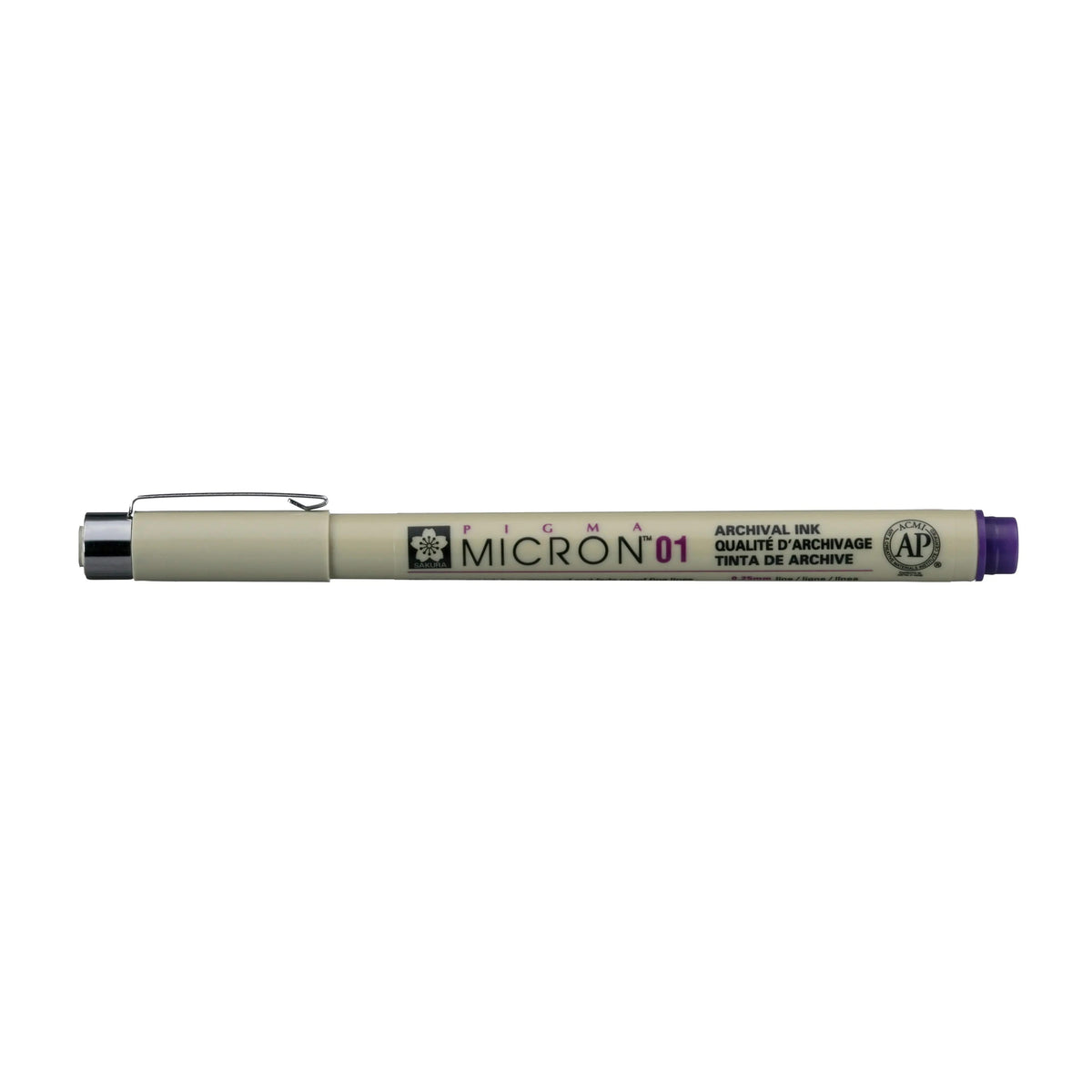 Sakura Pigma Micron 01 - 0.25 mm - Lila - Kidis Art