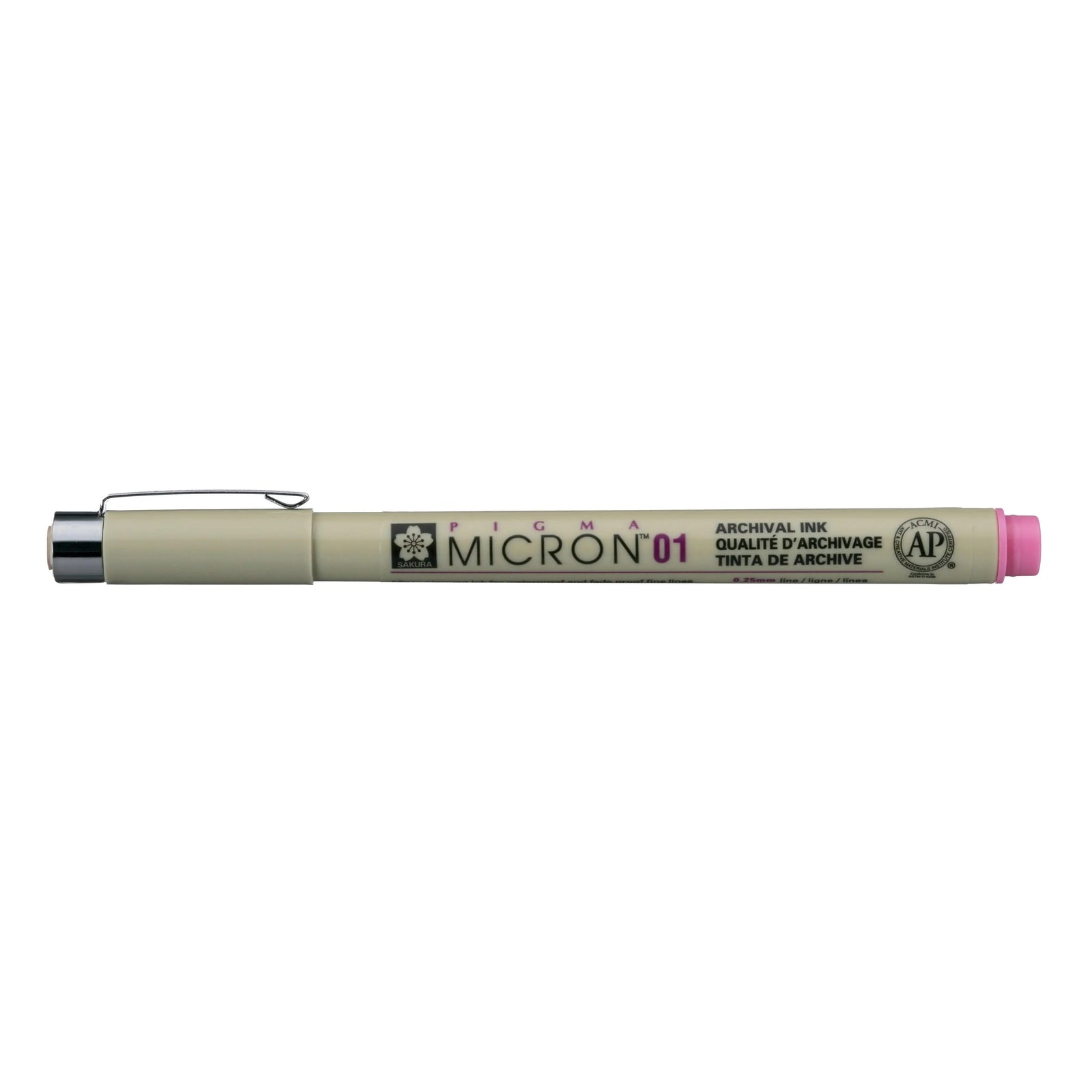 Sakura Pigma Micron 01 - 0.25 mm - Rosa - Kidis Art