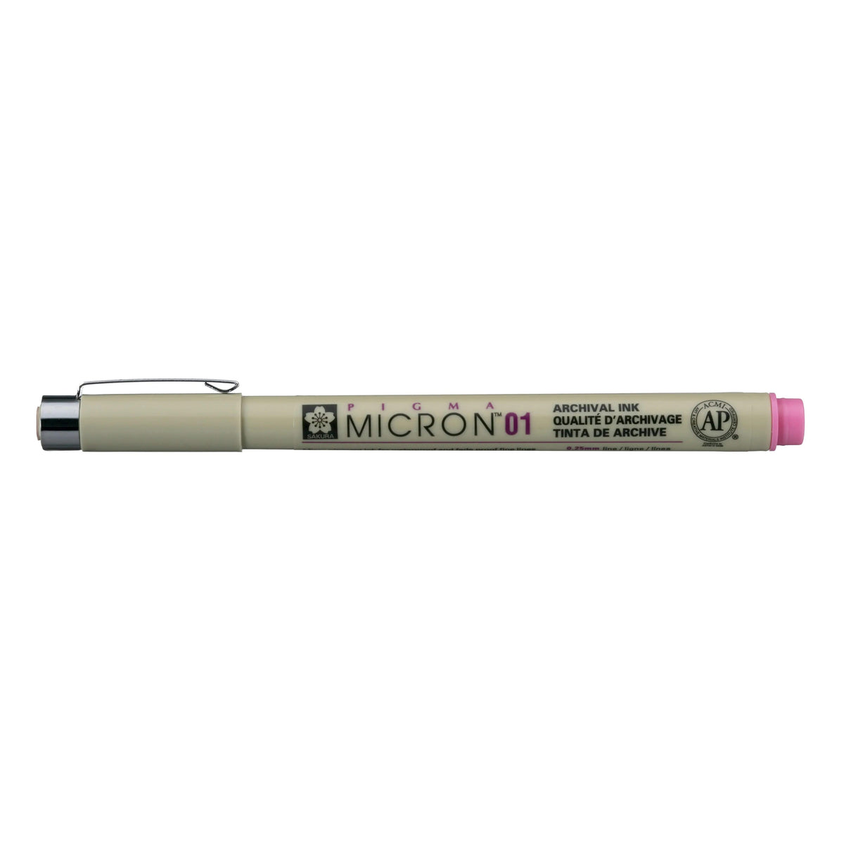 Sakura Pigma Micron 01 - 0.25 mm - Rosa - Kidis Art