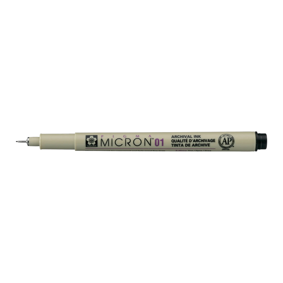 Sakura Pigma Micron 01 - 0.25 mm - Schwarz