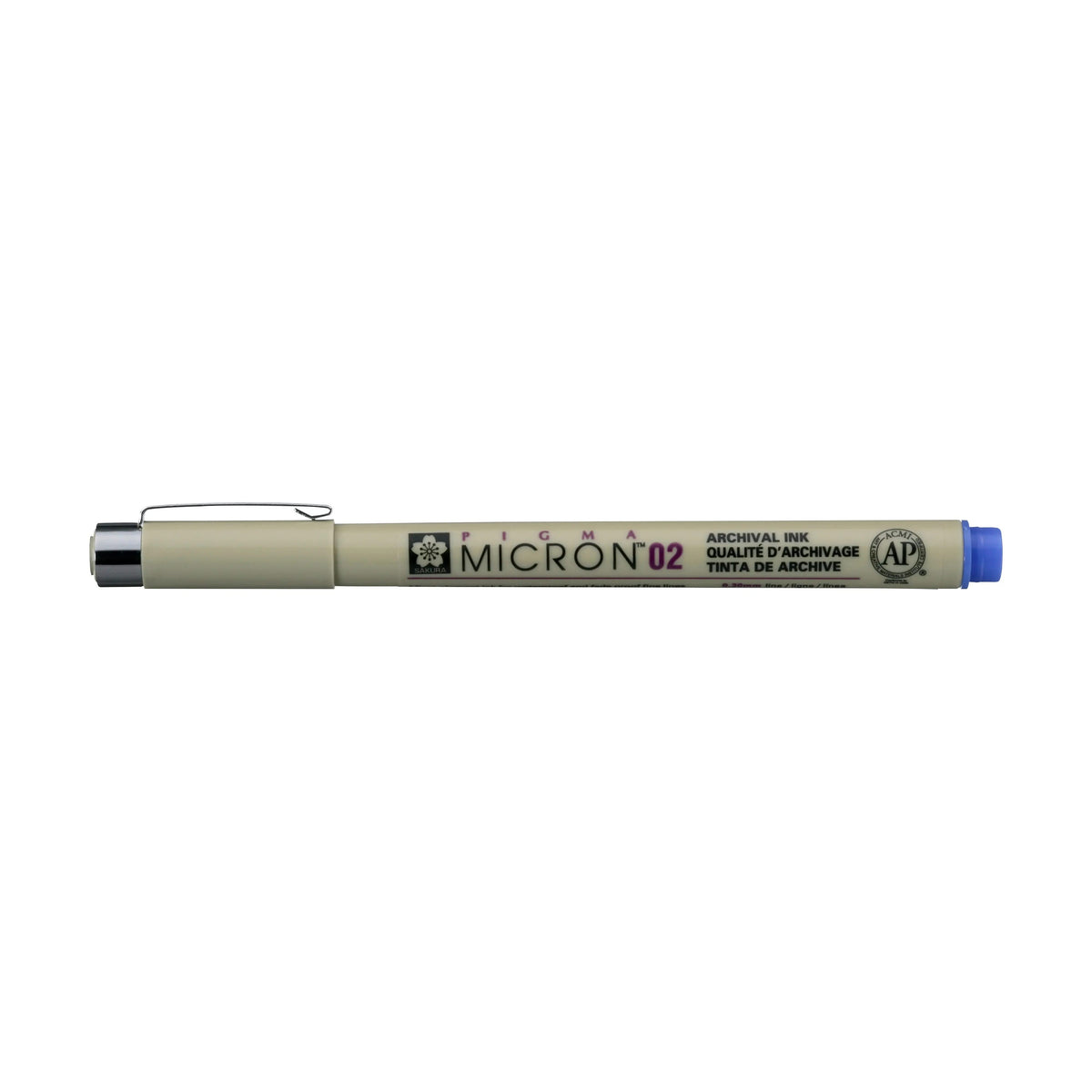 Sakura Pigma Micron 02 - 0.30 mm - Blau - Kidis Art