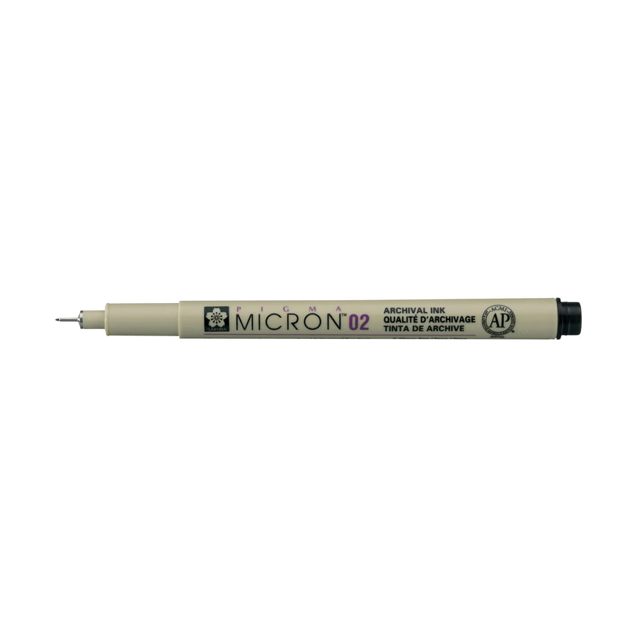 Sakura Pigma Micron 02 - 0.30 mm - Schwarz