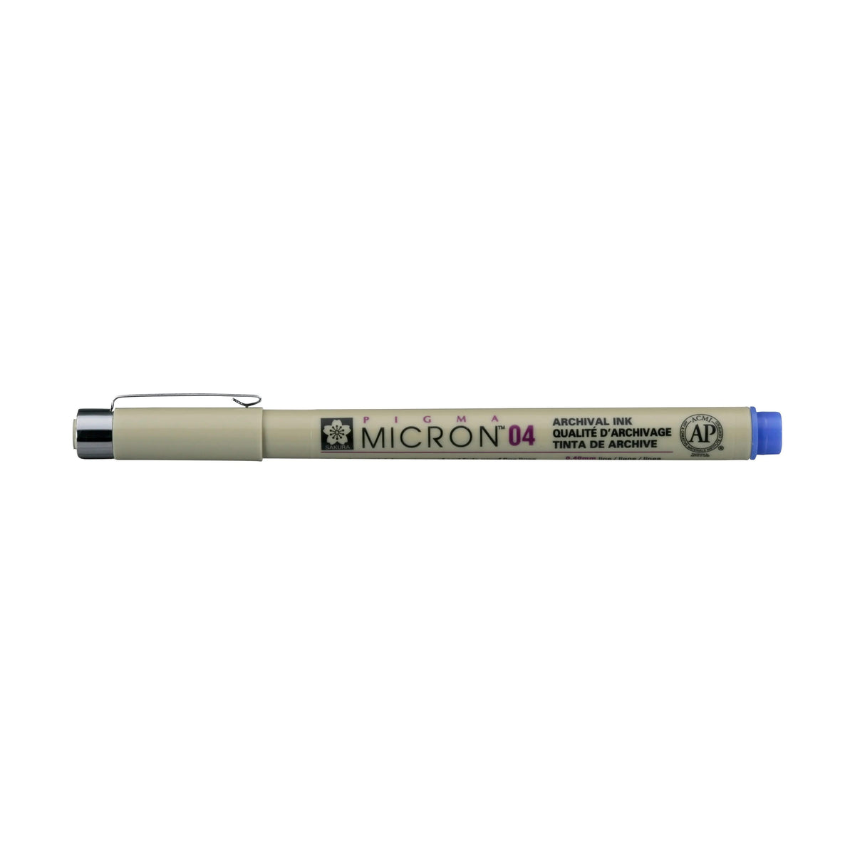 Sakura Pigma Micron 04 - 0.40 mm - Blau - Kidis Art