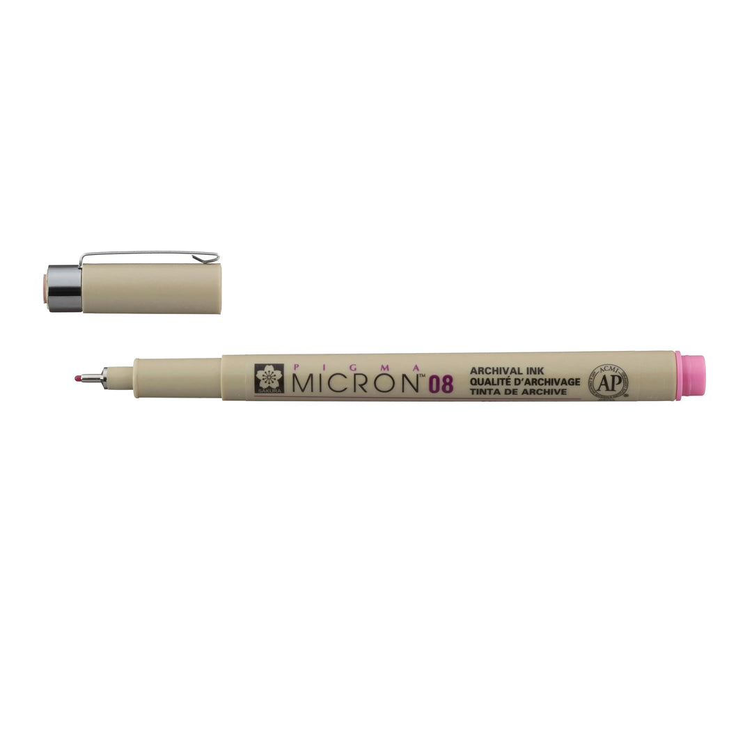 Sakura Pigma Micron 08 - 0.50 mm - Rosa