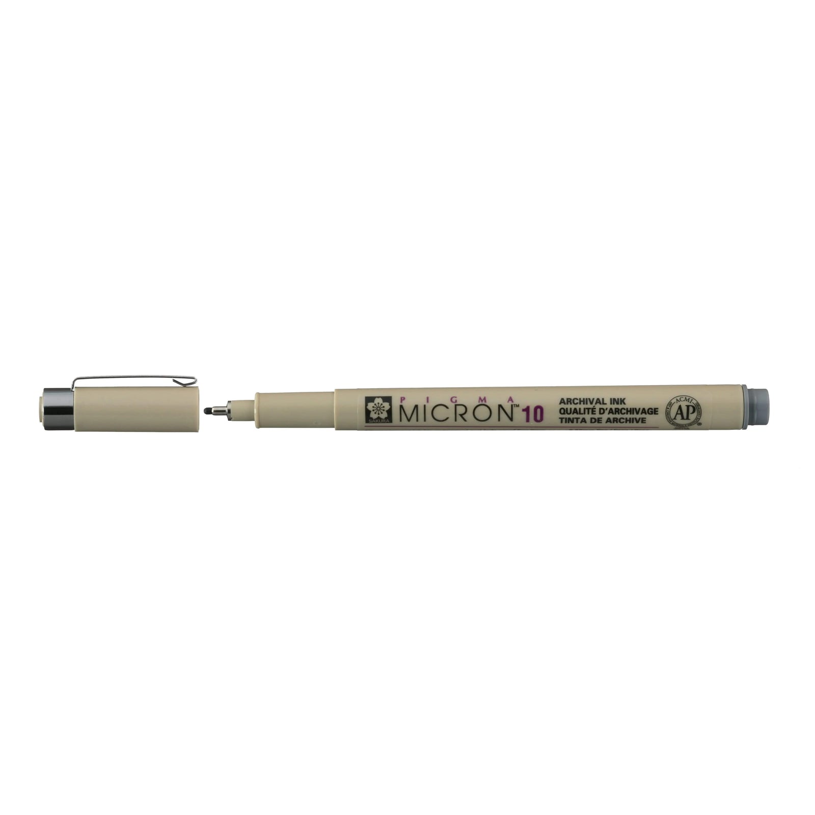 Sakura Pigma Micron 10 - 0.60 mm - Kaltgrau - Kidis Art