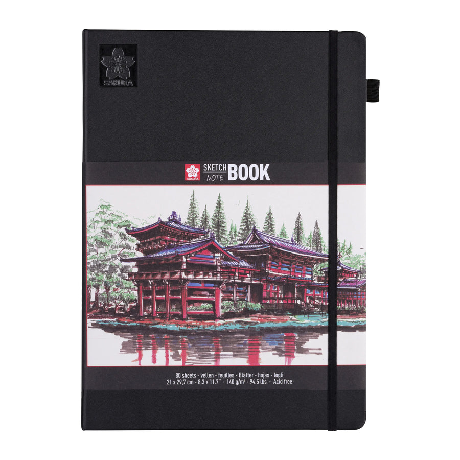 Sakura Skizzen/Notizbuch 21 x 29.7 cm 80 Blatt in Cremeweiß 140g