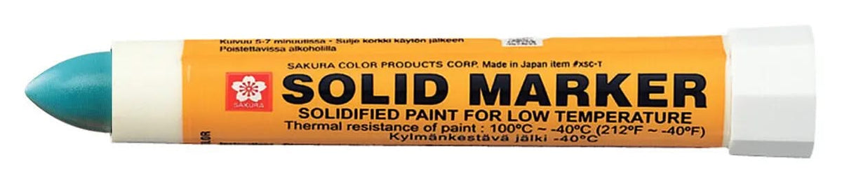 Sakura Solid Marker niedrige Temperatur Grün - Kidis Art