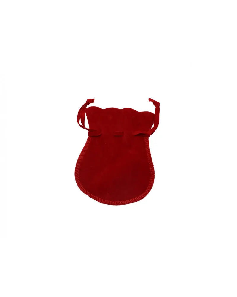Samtsäckchen, weinrot 10x12cm mit Kordelzug 100% Polyester